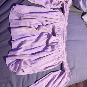 Strap less sleeves on the side